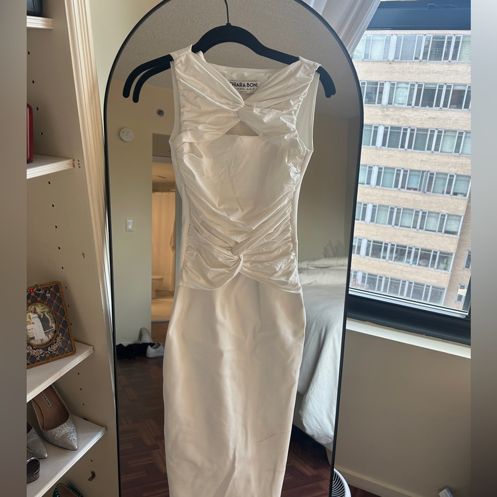 Chiara boni white dress